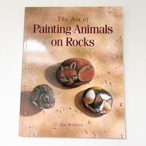 The Art of Painting Animals on Rocks Book Paperback 117 pages